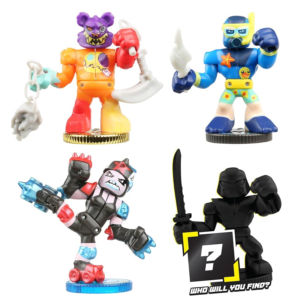 Akedo Ultimate Arcade Warriors - Warrior Collector 4 Pack